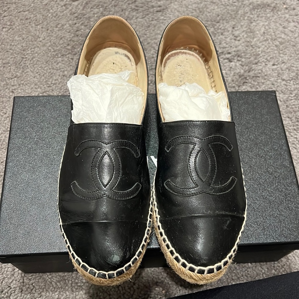 Authentic chanel espadrilles